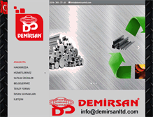 Tablet Screenshot of demirsanltd.com